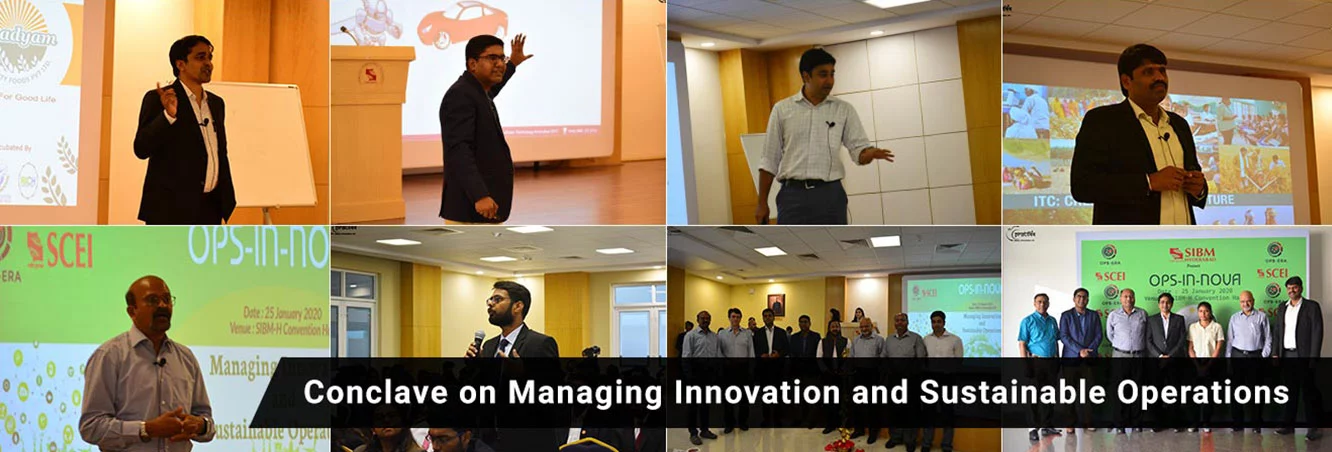 Conclave on Managing Innovation and Sustainable Operations | mba in operations management