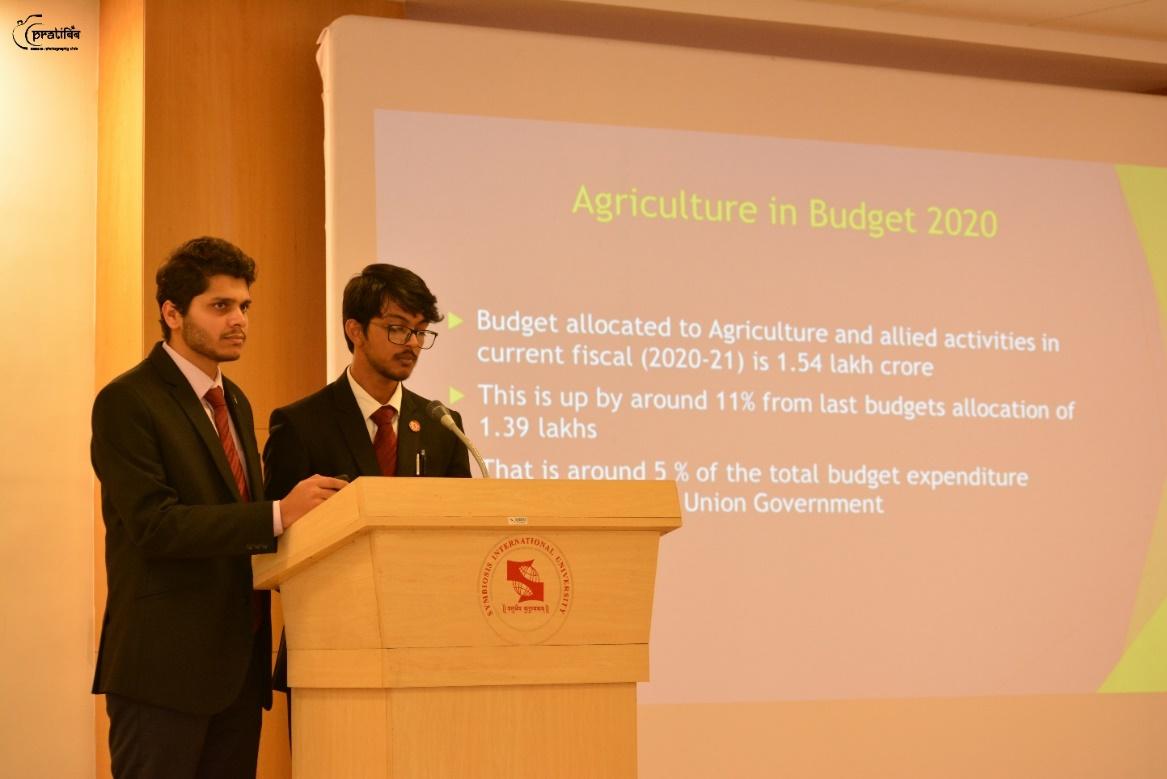 Presentation on Analysis of Agricultural sector - SIBM-h