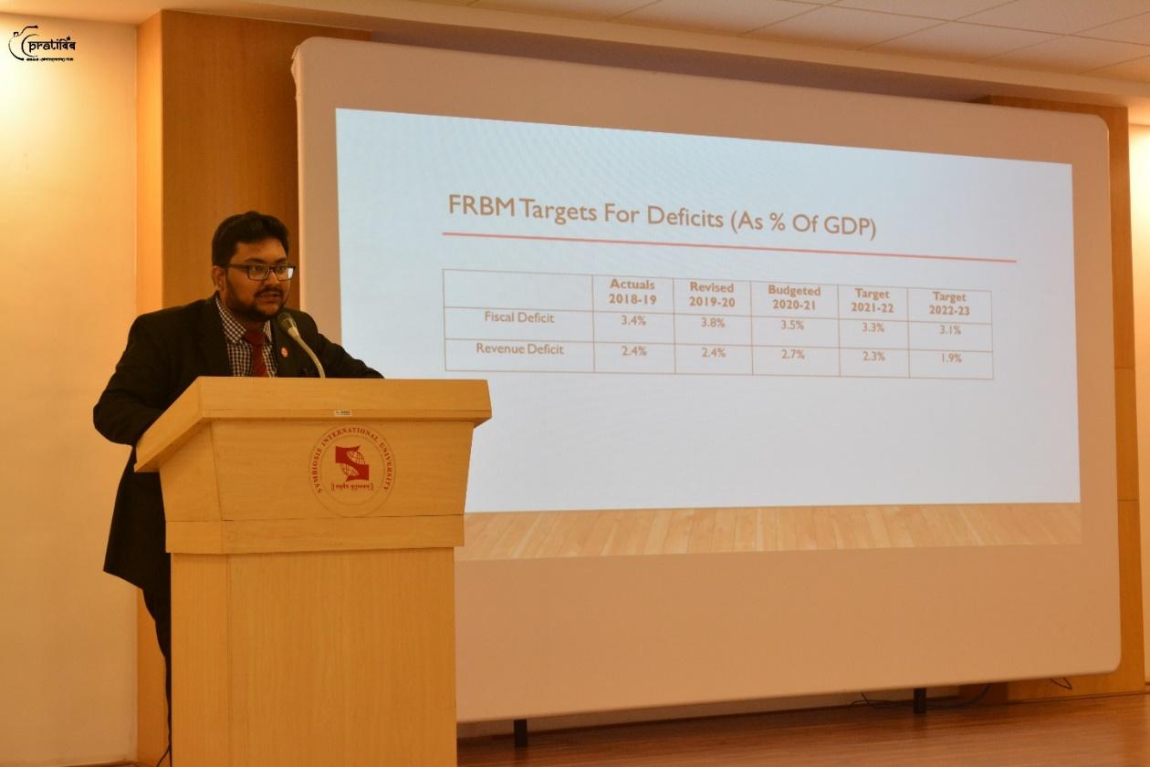 Comprehensive presentation on budget by Mr. Nihil - SIBM-H