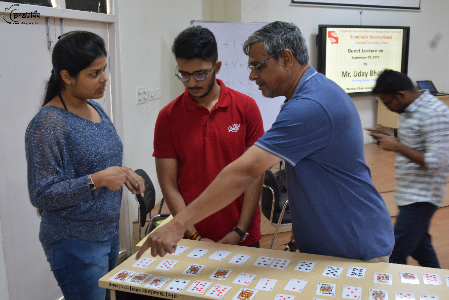 Guest Lecture by Mr. Uday Bhate at SIBM