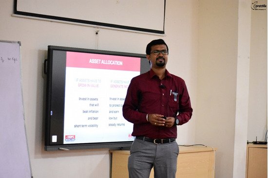 Guest Lecture by Mr. Sameer Babu at SIBM 
