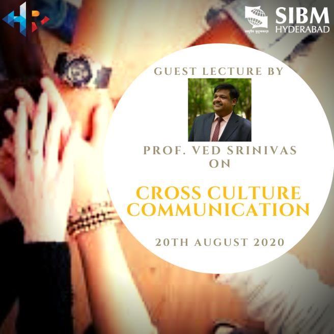 Guest Lecture on Cross Cultural Communication