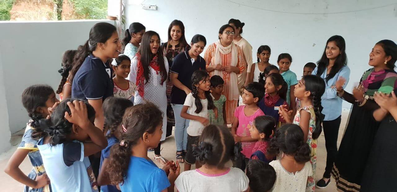 Kids Participating in Games