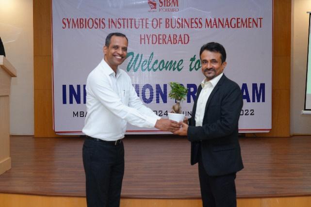 Guest of Honour at SIBM Hyderabad
