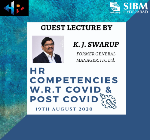 Guest Lecture by Mr. K J A Swarup