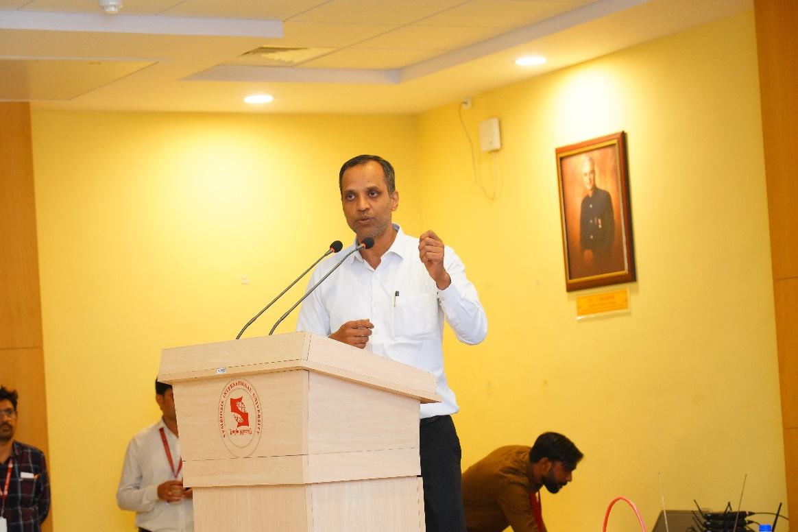 Dr. K P Venugopala Rao at SIBM Hyderabad