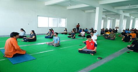 Yoga at SIBM Hyderabad