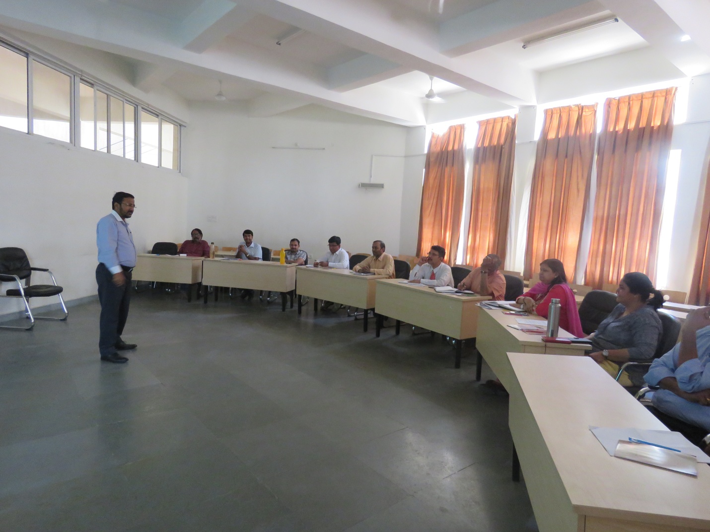 Dr. Ravi Kumar Jain, Director, Delivering The Introductory Session - FDP on Case Pedagogy