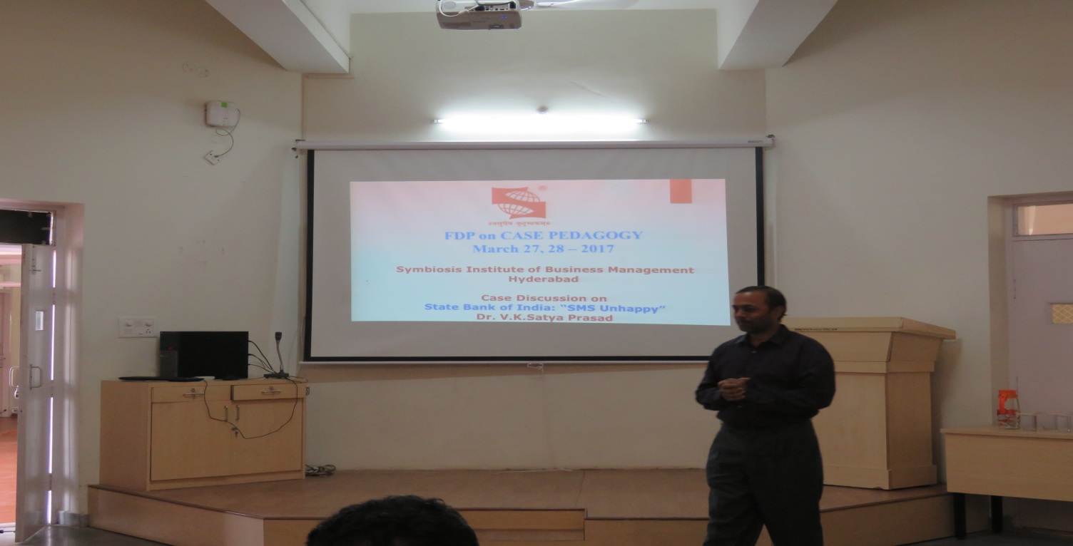 Dr. Satya Prasad VK - FDP on Case Pedagogy