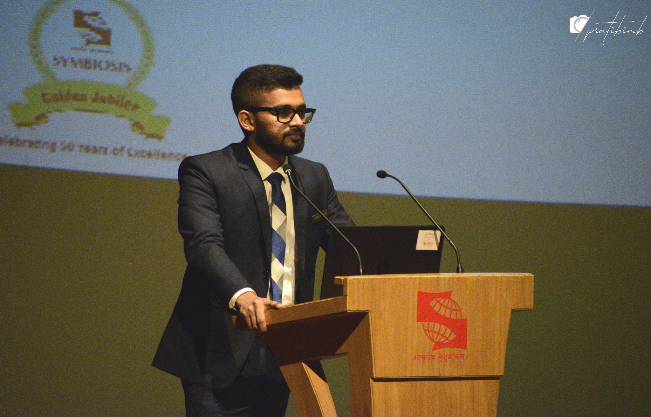 Prateek Sharma speaker of SymbiTalks event