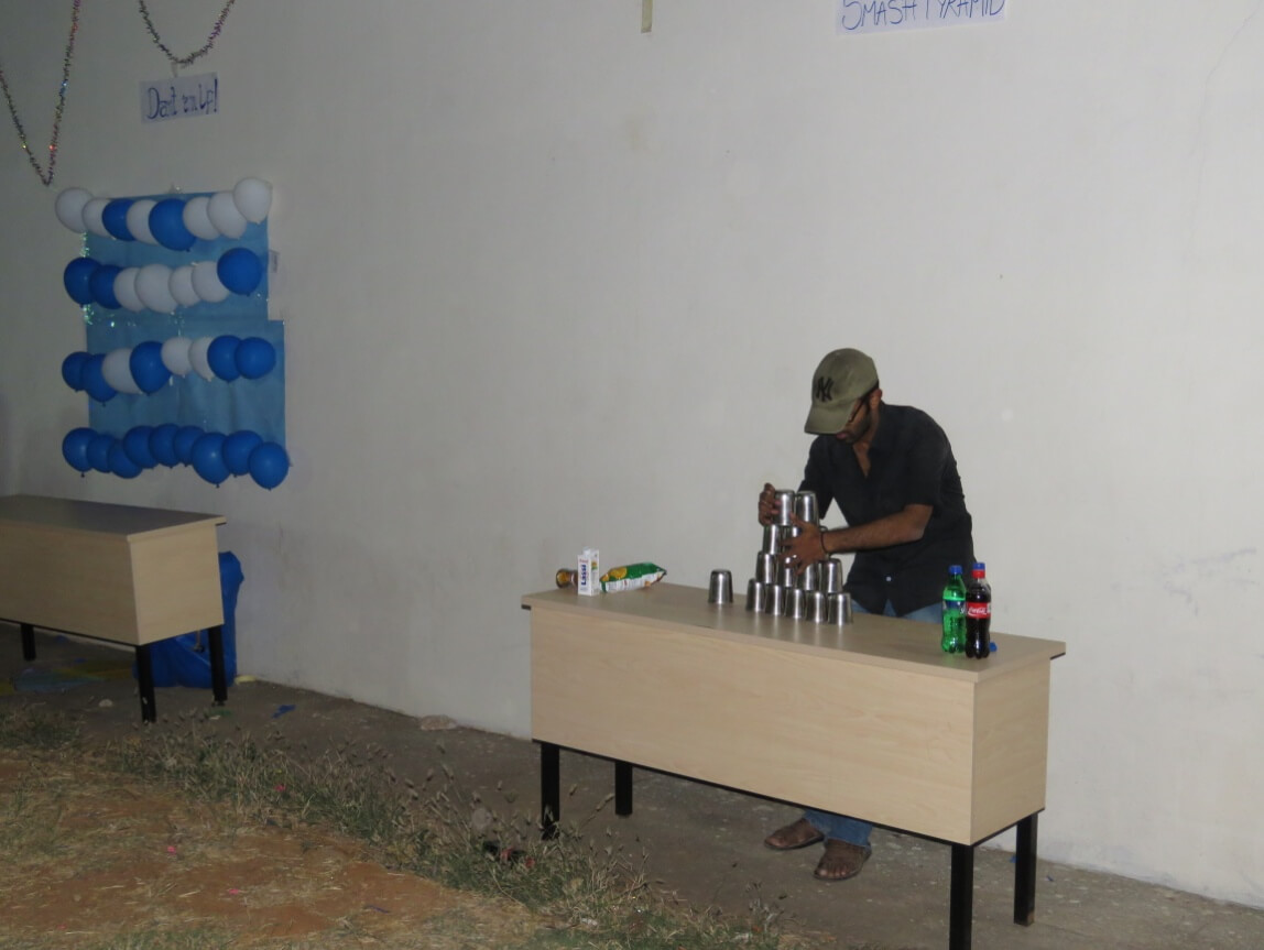 Gaming Corner Setup by The Women Development Cell - SIBM Hyderabad