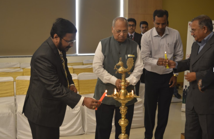 Traditional Lamp Lighting Ceremony at SIBM