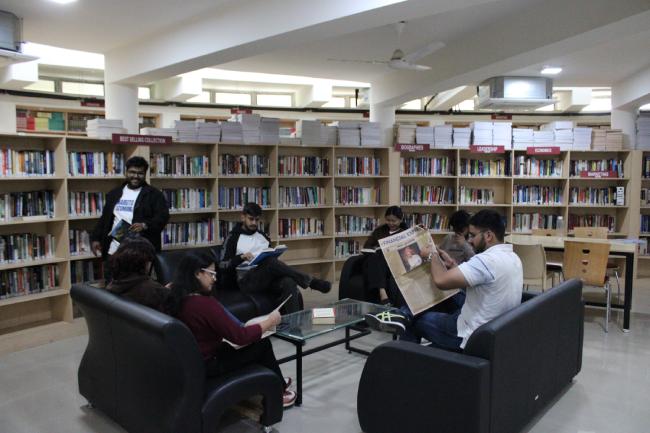 Collection of Books in SIBM Library
