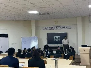 ms.Pavani elucidating the foundational concepts of Frauds