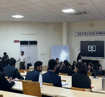 ms.Pavani elucidating the foundational concepts of Frauds