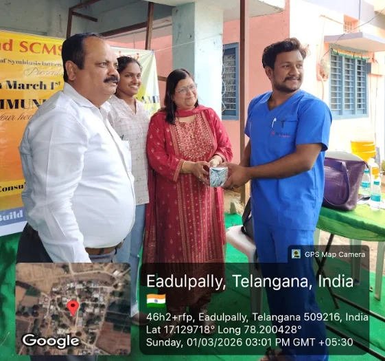 Community Health Camp at Gramam