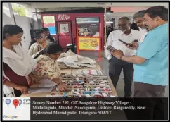 Tharuni volunteers with faculties