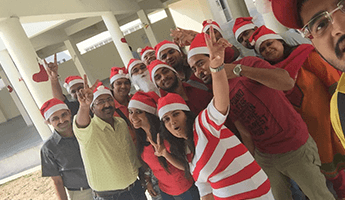 Christmas Party Celebrations at SIBM Hyderabad Campus