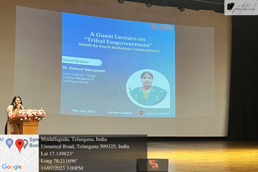 Guest Lecture on Tribal Empowerment