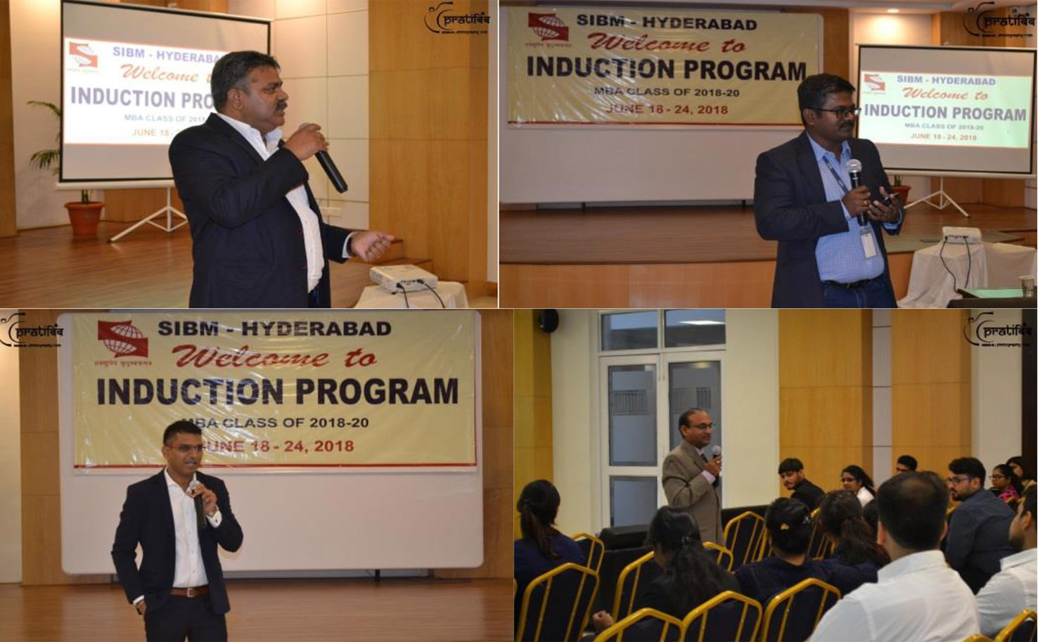 Induction Program MBA 2018-2020 of SIBM